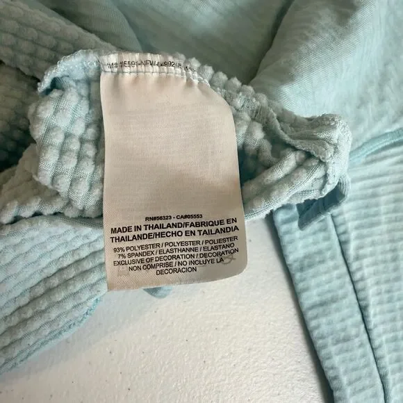 Nike Running Womens Therma Sphere Element Half-Zip Shirt Long Sleeve Blue Size S - Picture 11 of 13